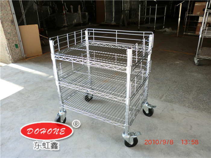 防靜電線網推車